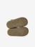 Zacht lederen sandalen voor baby's die kruipen goud+rozen - vertbaudet enfant 