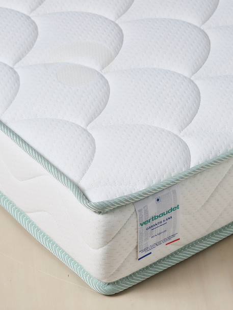 Babymatras zonder behandeling van de tijk wit - vertbaudet enfant 