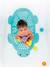 Tapis de bain et rangement 2 en 1 BLEU - vertbaudet enfant 