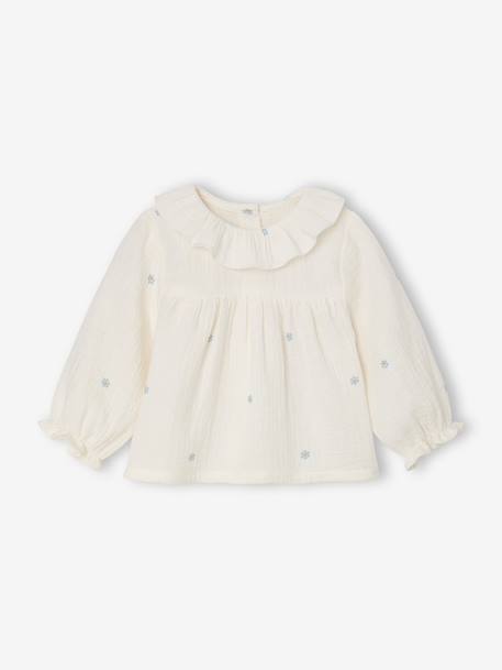 Bébé-Blouse manches longues bébé