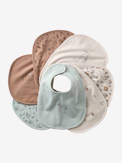 Verzorging-Set van 7 babyslabbetjes 