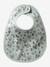 Lot 7 bavoirs naissance en coton bio* beige imprimé+blanc jungle+ficelle+Hérisson+rose pâle+vert d'eau - vertbaudet enfant 