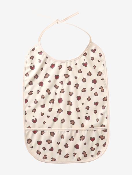 Set van 2 XL slabbetjes hazelnoot+mosterdgeel - vertbaudet enfant 