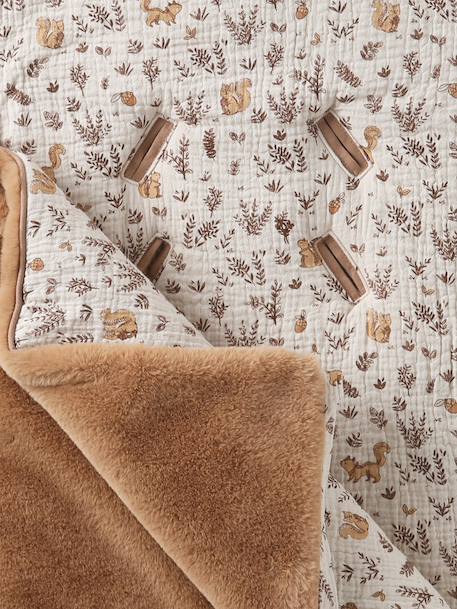 Nid d'ange promenade bébé cappuccino - vertbaudet enfant 