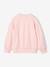 Sweat fille col rond mauve+rose pâle - vertbaudet enfant 