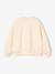 Sweatshirt voor meisjes met ster vanille - vertbaudet enfant 