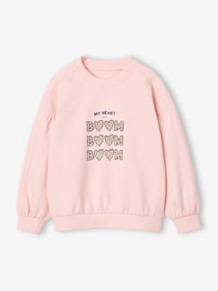 -Sweat fille col rond