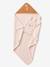 Cape de bain et gant en coton personnalisable noisette - vertbaudet enfant 