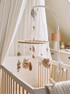 -Mobile musical tissu et velours
