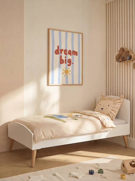 Kinderbed CONFETTI Wit/hout - vertbaudet enfant 