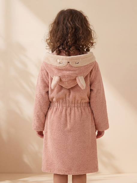 Peignoir enfant Biche personnalisable terracotta - vertbaudet enfant 