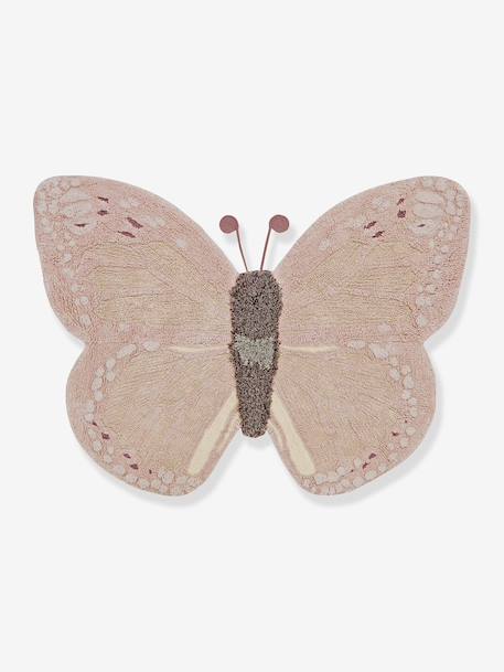 Tapis papillon déco enfant rose - vertbaudet enfant 