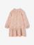Robe courte fille écru+kaki - vertbaudet enfant 