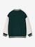 Sweat teddy garçon marine+vert sapin - vertbaudet enfant 