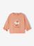 Sweat bébé fille manches longues abricot - vertbaudet enfant 