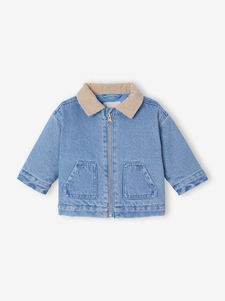 Veste jean bébé garçon stone - vertbaudet enfant 