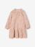 Robe courte fille écru+kaki - vertbaudet enfant 