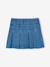 Denim skort voor meisjes ongewassen denim - vertbaudet enfant 