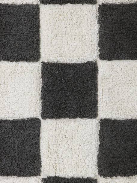 Rechthoekig tapijt Tiles grijs - vertbaudet enfant 