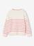 Pull fille manches longues framboise+marine+rose - vertbaudet enfant 