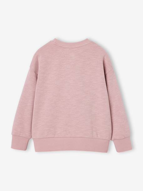 Sweat col rond garçon rose pâle - vertbaudet enfant 