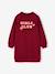 Robe sweat fille rouge - vertbaudet enfant 