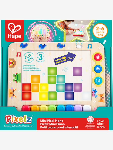 Kleine interactieve pixelpiano rood - vertbaudet enfant 