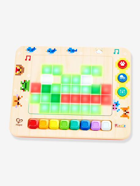 Petit piano pixel interactif rouge - vertbaudet enfant 