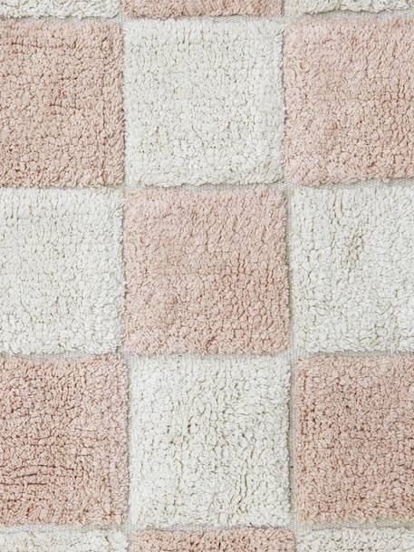 Rechthoekig tapijt Tiles rozen - vertbaudet enfant 