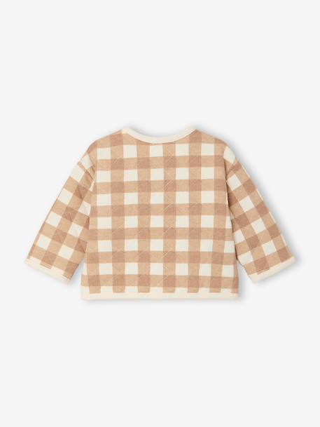 Gilet matelassé naissance écru - vertbaudet enfant 