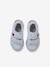 Stoffen tennisschoenen met klittenband voor babymeisjes blauwe madeliefjesprint+roze, bedrukt+WIT - vertbaudet enfant 