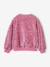 Sweat fille à sequins mauve+turquoise - vertbaudet enfant 