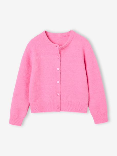 Gilet fille manches longues bleu+bordeaux+rose - vertbaudet enfant 