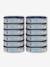 Lot de 12 recharge pour poubelle à couches Dress up Bleu et blanc - vertbaudet enfant 