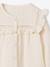 Chemise manches longues fille bleu ardoise+rose poudré+vanille - vertbaudet enfant 