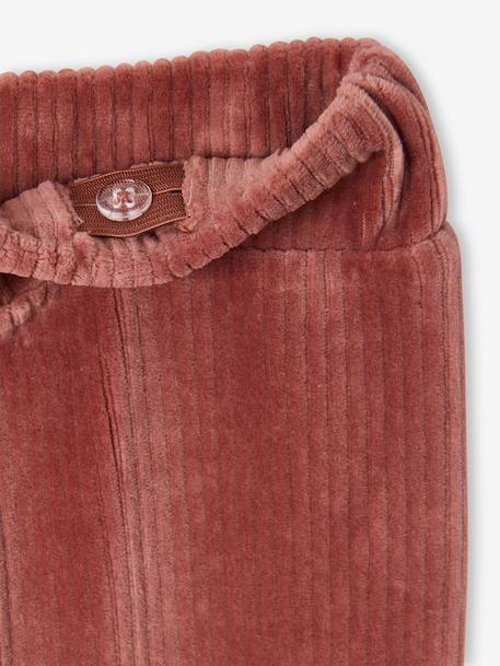 Legging fille anthracite+bois de rose - vertbaudet enfant 