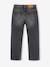 Jean fille mom bleu clair+bleu moyen+denim gris - vertbaudet enfant 