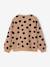 Sweat fille col rond écru+ivoire+rose pâle+taupe - vertbaudet enfant 