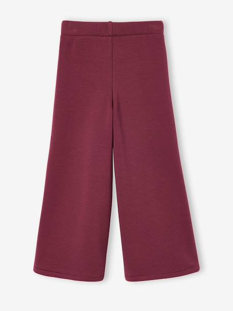 Legging fille large doublé maille polaire marine+prune+vert émeraude - vertbaudet enfant 