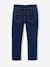 Jean tregging fille bleu foncé+bleu moyen+denim bleached - vertbaudet enfant 