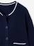 Gilet fille manches longues marine - vertbaudet enfant 
