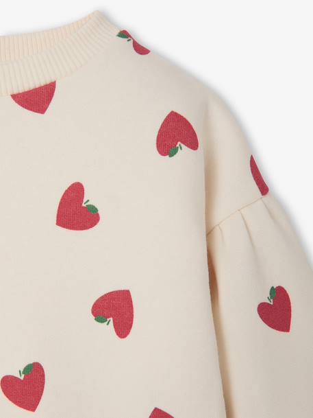 Sweat bébé fille écru - vertbaudet enfant 
