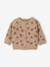 Gebreid babyvestje met knopen gemêleerd beige - vertbaudet enfant 