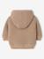 Gilet à capuche bébé en tricot beige chiné - vertbaudet enfant 