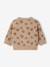 Gebreid babyvestje met knopen gemêleerd beige - vertbaudet enfant 