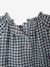 Blouse bébé fille vichy bleu grisé - vertbaudet enfant 