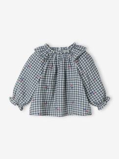 -Blouse bébé fille vichy