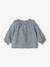 Blouse bébé fille vichy bleu grisé - vertbaudet enfant 