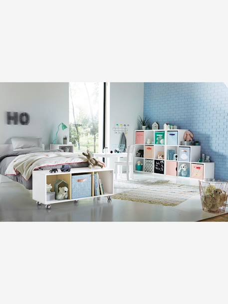 Meuble de rangement 6 cases BLANC - vertbaudet enfant 