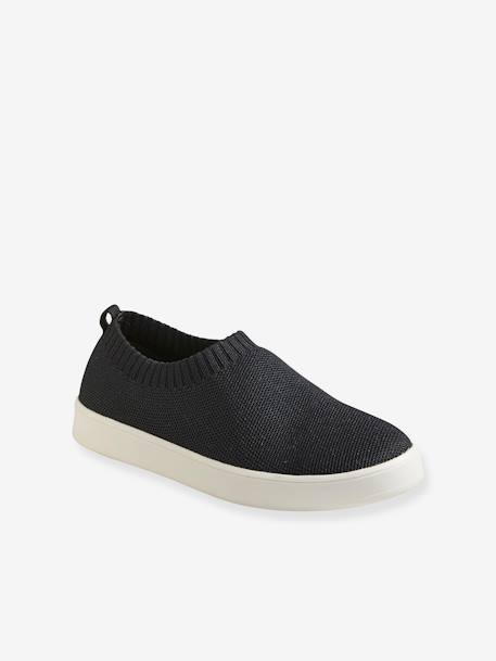 Baskets slip-on fille éco-responsables NOIR - vertbaudet enfant 